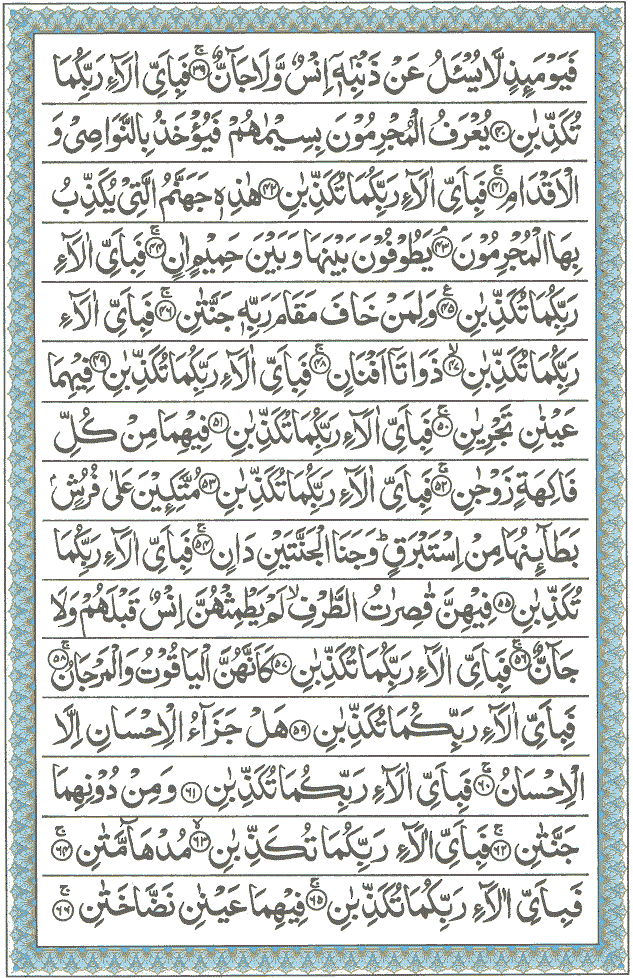 Surah Rehman Surat Ar Rahman With Urdu Translation