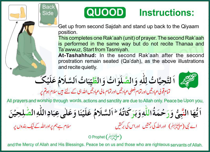 Quood | How To Pray Namaz | How to Pray Salah 