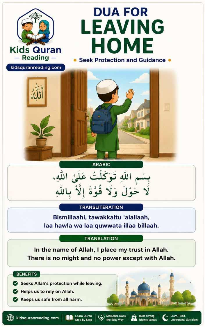 dua for leaving home